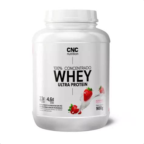 cnc whey|Whey Ultra Protein Suplemento Morango 900g Cnc Nutrition.